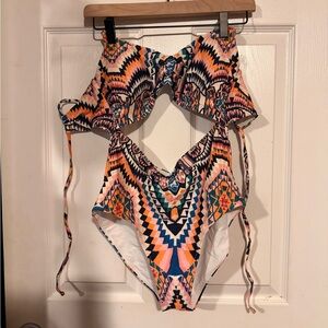 Athleta Multicolor Swimsuit